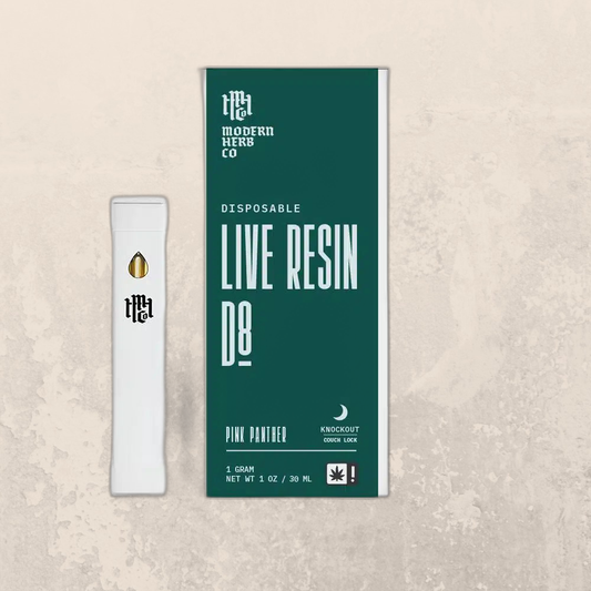 Live Resin Delta 8 Disposable: Knockout