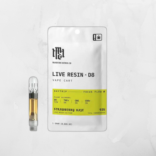 Live Resin Delta 8 Vape Cartridge: Daytrip