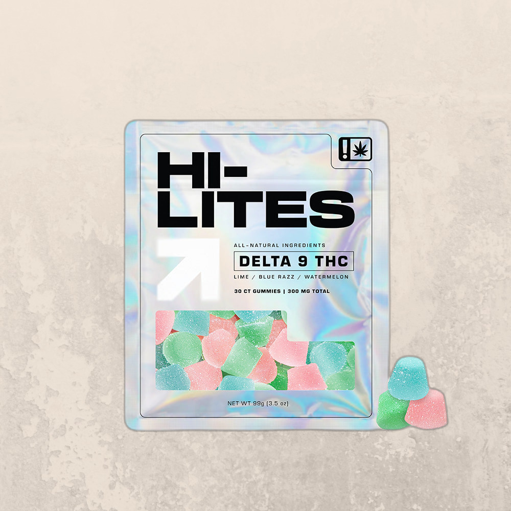 Hi-Lites Delta 9 THC Gummies: Vegan